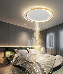 baratos -luz de teto led 45 55 cm design cluster luzes embutidas acabamentos em metal pintado LED 220-240v moderno
