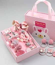 abordables -caja de regalo para niños accesorios para el cabello para niños niñas tocado bebé princesa hada linda horquilla