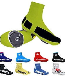 cheap -Cycling Shoe Covers Outdoor Bicycle Overshoes Bike Shoe Protector Non-Slip Dust-Proof Windproof MTB Road Bicycle Booties Case for Men Women