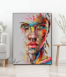 levne -Wall Art Canvas Prints Painting Artwork Picture  People Home Decoration Decor Rolled Canvas No Frame Unframed Unstretched