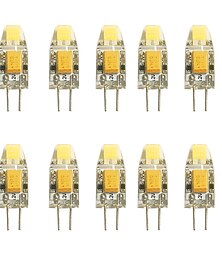 economico -10 pz 1.5 w led cob bi-pin lampadina 300lm g4 bianco caldo 12 v 10 w sostituzione alogena nessun sfarfallio per sotto l'armadio luce del disco paesaggio
