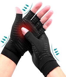 cheap -Copper Arthritis Compression Arthritis Gloves Copper Content Comfortable Gloves For Pain Relief of RSI Rheumatoid Arthritis Carpal Tunnel Great for Joints When Sports Housework Computer Type