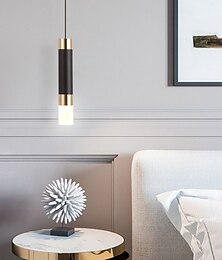 billige -1-lys 4 cm minimalistisk design pendellampe led moderne metallmalte overflater kontor spisestue soverom pendellampe 110-120v 220-240v
