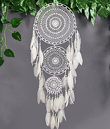 abordables -Atrapasueños boho, regalo hecho a mano, decoración colgante de pared, adorno artesanal, pluma de cuentas para niños, dormitorio, boda, festival, regalo de cumpleaños