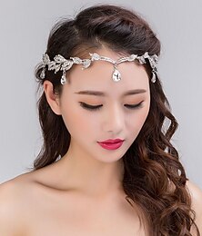 cheap -Crystal / Alloy Crown Tiaras / Headpiece with Crystal / Rhinestone 1 PC Wedding / Special Occasion Headpiece