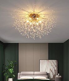 preiswerte -54/55/56/58 cm Feuerwerk Design Deckeneinbauleuchte LED Metall moderner Blumenstil geometrisch galvanisiert nordischer Stil 220-240v