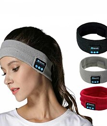 abordables -Auriculares para dormir Bluetooth inalámbricos estéreo diadema para deportes auriculares para correr auricular de sueño diadema de música para dormir con altavoces estéreo HD ultradelgados