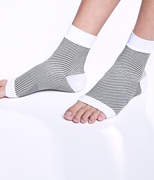 abordables -fasciite plantaire chaussettes soutien de la voûte plantaire, 20-30 mmhg manchons de compression du pied soulage l'enflure, les éperons du talon, améliore la circulation sanguine, mieux que l'attelle