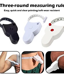 cheap -Automatic Telescopic Tape MeasurePerfect Body Tape MeasureSelf-Tightening Body Measuring RulerRetractable Double Scales RulersPerfect Waist Tape Measure