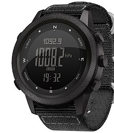 cheap -NORTH EDGE APACHE Tough and Reliable Tactical Digital Watch for Men Waterproof Altimeter Military Watches with Compass Altimeter Temperature Step-tracker 46mm