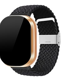 economico -Cinturino per orologio  per Fitbit Versa 3 Sense Nylon Sostituzione Cinghia Intrecciato Regolabili Traspirante Solo Loop Polsino