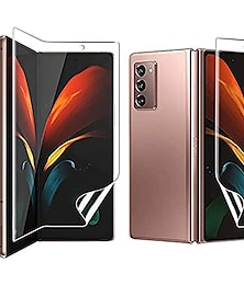 economico -1 set Pellicola salvaschermo + proteggi obiettivo fotocamera Per Samsung Galaxy S24 Ultra Plus Z Fold 4 Z Fold 3 Z Fold 2 Z Fold Vetro temperato Durezza 9H Autoguarigione Anti Bolle Anti-impronte