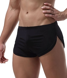 abordables -Hombre Pantalones Cortos Running Pantalón Corto Short Running Prendas de abajo Deporte Ropa Deportiva Transpirable Secado rápido Suave Aptitud física Entrenamiento de gimnasio Maratón Ropa de deporte