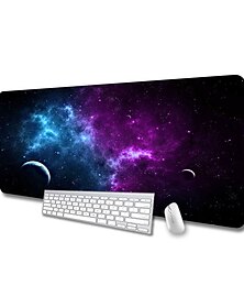 cheap -Large Mouse Pad XL 35.4x15.7in Big Extended Computer Keyboard Mouse Mat Desk Pad for Laptop with Stitched Edges Waterproof Mousepad for Gamer Home&Office
