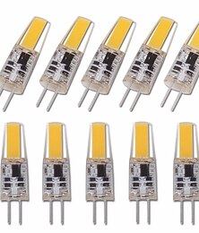 abordables -10 pièces led g4 ampoule ac/dc12-24v cob led lumière remplacer traditionnel de l'ampoule halogène lampe de gel de silice pour luminaire suspendu maison