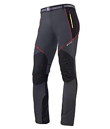 economico -Per uomo Pantaloni da trekking impermeabili Collage Esterno Tenere al caldo Impermeabile Antivento Traspirante Pantalone / Sovrapantaloni Pantaloni Nero Grigio Elastene Caccia Pesca Scalate S M L XL