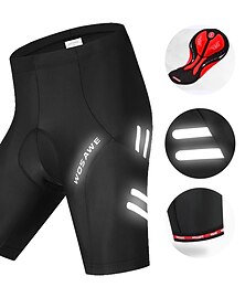 halpa -WOSAWE Miesten Pyöräilyshortsit Pehmustetut shortsit pyöräilyyn Pyörä Suojashortsit MTB-shortsit Semi-Form Fit -leikkaus Maastopyöräily Maantiepyöräily Urheilu Pyöräily Hengittävä Nopea kuivuminen