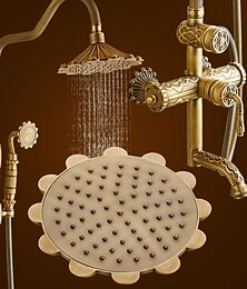 abordables -Robinet de douche, système de douche à effet pluie Ensemble de massage à jet corporel - Douchette incluse