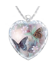 cheap -Women's necklace Vintage Outdoor Butterfly Necklaces / Spring / Summer / Fall / Winter / Red