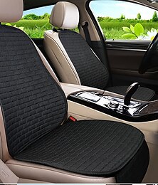 economico -Copertura del sedile dell'auto in lino di lino – Cuscino per sedile anteriore accessorio per interni auto traspirante per auto SUV