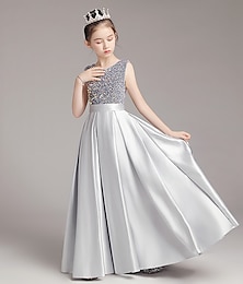 economico -Abito 3D Semplice per Ragazze Senza Maniche Estate Primavera Autunno Matrimonio Occasione Speciale Carino Principessa Bambini Toddler Swing Dress Tulle Maxi Slim vestito per impressionare
