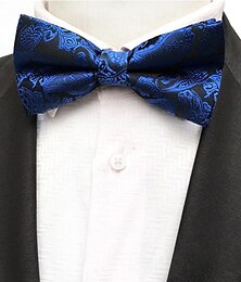 economico -Per uomo Cravatte Papillon Da ufficio Matrimonio Signore Jacquard