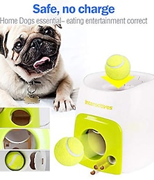 billiga -interaktiv automatisk bollutsändare för hundar, hundtennisbollkastare för små, medelstora storlekar