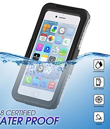 cheap -Phone Case Waterproof 6m/20ft Full Body Case For Samsung Galaxy S24 S22 S21 S20 Plus Ultra FE A72 A52 A42 Note 10 Plus A21s Note 20 Galaxy A22 5G 4G Galaxy Note9 Shockproof Transparent