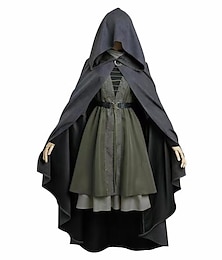 cheap -Inspired by Elden Ring Melina Video Game Cosplay Costumes Cosplay Suits Fashion Long Sleeve Top Cloak Scarf Costumes / Waist Belt