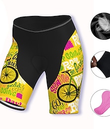 abordables -Femme Cyclisme Route Shorts Short Vélo Cuissard Velo Cyclisme Vélo Cuissard Short Pantalons VTT Vélo tout terrain Vélo Route Des sports Graphic La peau 3 densités Séchage rapide Respirable Evacuation