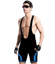 economico -Per uomo Pantaloncini da ciclismo su strada Salopette da ciclismo Bicicletta Salopette Pantaloni Ciclismo da montagna Cicismo su strada Gli sport Pad 3D Ciclismo Traspirante Asciugatura rapida Blu
