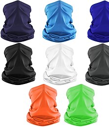 voordelige -Hoofddeksels kommandopipot / Bivakmuts Nekmanchet nekbuis Effen Kleur Zonbescherming Ademend Sneldrogend Stofbestendig Reflecterende strips Fietsen / Wielrennen Donker Grijs fluorescerend groen