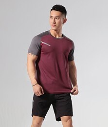 billiga -2022 sommar andas och tunn fitness kortärmad snabbtorkande topp fitness sportkläder is siden t-shirt elastisk kortärmad