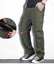 voordelige -Voor heren Wendbare Hosen Wandelbroek Tactische cargobroek Zomer Buiten waterdicht Ademend Sneldrogend Lichtgewicht Kleding Onderlichaam Grijs khaki Vissen Klimmen Hardlopen M L XL XXL 3XL