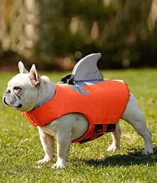 abordables -Chien Gilet de Sauvetage Gilet de Sauvetage pour Chien Mode Mignon Doux Lavable Confortable Extérieur Sports Décontracté Quotidien Vêtements pour Chiens for Malamute de l'Alaska Golden Retriever