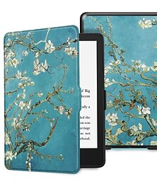 cheap -Tablet Case Cover For Amazon Kindle Paperwhite 6.8'' 11th Generation 2021 Kindle 6" 10th 2019 Paperwhite 6 inch 10th 7th 6th 5th Gen 2018 2015 Magnetic Smart Auto Wake Sleep Shockproof PU Leather