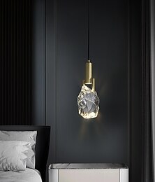 billige -krystall pendler LED moderne enkelthode nattbord bar spisebord utstillingshall hotell designer restaurant lysekrone