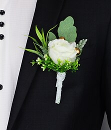 economico -Fiori da polso da sposa Fiore all'occhiello Matrimonio / Occasioni speciali Non tessuto Tradizionale / Classico