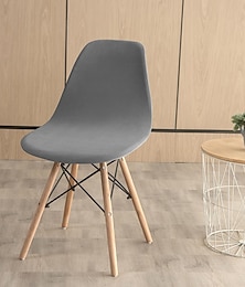 abordables -Les housses de chaise de salle à manger en velours, luxueuses et douces, protègent vos chaises rouge bordeaux tout en ajoutant élégance et confort à la décoration de votre salle à manger