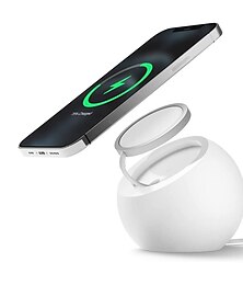 economico -supporto per telefono Portatile Leggero Consente l'utilizzo degli accessori MagSafe Porta telefono per Ufficio Da scrivania Comodino Compatibile con iPhone 13 iPhone 12 Appendini per cellulare
