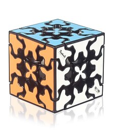 billige -gear terning 3x3 med tredimensionel gear struktur indlejret flise design magisk terning 3x3x3 puslespil legetøj (57 mm) velegnet til hjerneudvikling puslespil for voksne