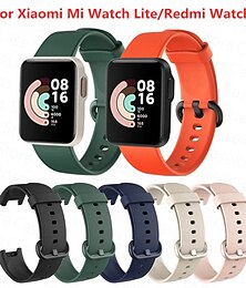 halpa -Älykäs ranneke Yhteensopiva Xiaomi Mi Watch 2 Lite, Mi Watch 1 Lite Redmi Watch 2 Lite / Watch 2 / Watch 1 Älykello Hihna Vedenkestävä Hengittävä Säädettävä istuvuus Urheiluhihna Korvaus Ranneke
