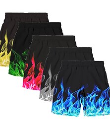 economico -Da ragazzo 3D Pop art Pantaloncini Estate Primavera Attivo Streetwear 3D Bambino 3-12 anni Esterno Strada Sport Standard