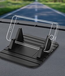 economico -Supporto per telefono da cruscotto Rimovibile Antiscivolo Tinta unita Porta telefono per Auto Da cruscotto Compatibile con Tutti i telefoni cellulari Appendini per cellulare