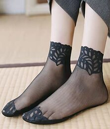 economico -Per donna Con dita Giornaliero Per eventi Di pizzo Elastene Nylon Sensuale 1 paio