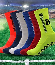 preiswerte -Herren Socken Radsocken Übung im Freien Fahhrad / Radsport Atmungsaktiv Weich Schweißableitend 2 Stück Buchstabe & Nummer Baumwolle Schwarz Weiß Rot Einheitsgröße / elastisch