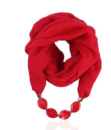 economico -Per donna Sciarpe Ad anello Giornaliero Per eventi Biancheria Boemia Caldo Decorativo 1 PC