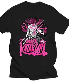 abordables -One Piece charlotte katakuri Piratas de Big Mom T-Shirt Animé Dibujos Anime Harajuku Gráfico Kawaii Para Pareja Hombre Mujer Adulto Vuelta al cole Estampado en caliente