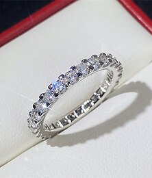 abordables -Bague / Anneaux Mariage Classique Argent Cuivre simple Elégant 1 pc / Femme / Soirée / Cadeau