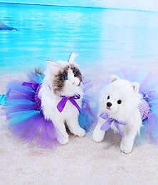 ieftine -rochie pentru câini unicorn strat în etaje tutu tul câini rochii de petrecere de ziua de naștere cu paiete îmbrăcăminte pentru câini pentru câini de talie mică